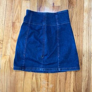 Brand new denim free people skirt